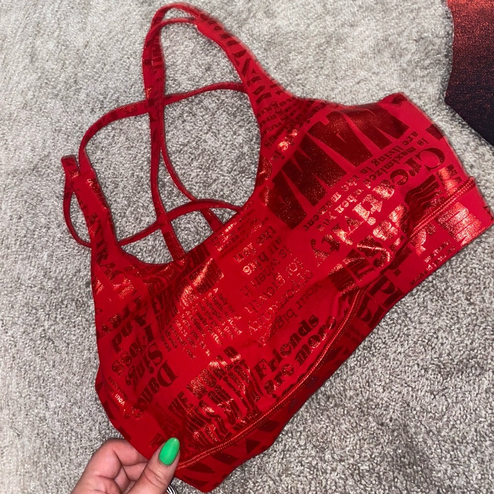 lululemon limited edition 20th anniversary sports bra
